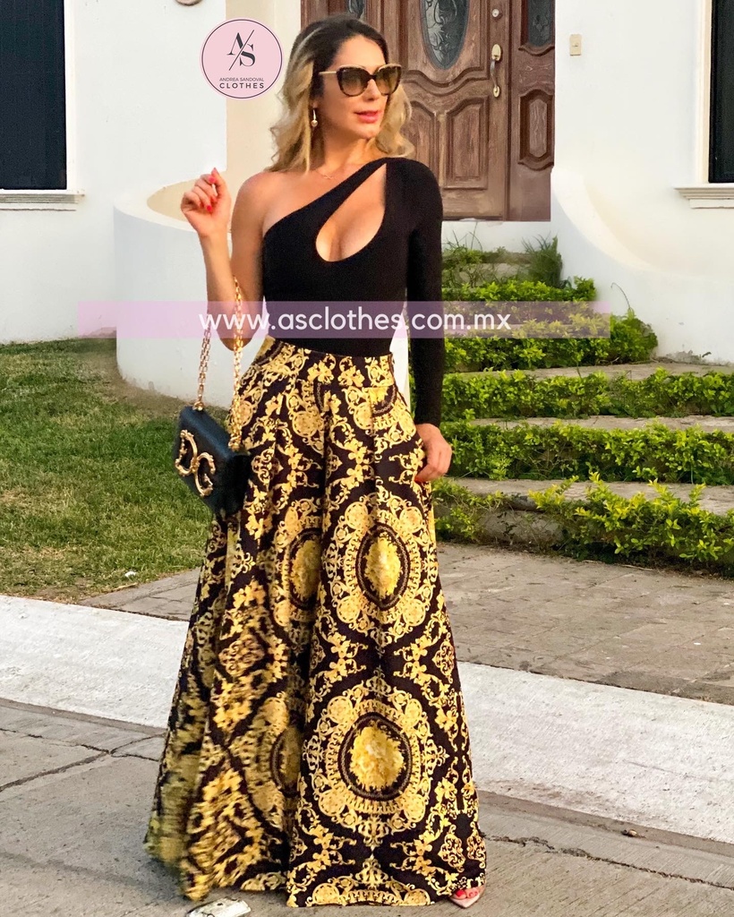 PANTIBLUSA UNA MANGA ESCOTE CRUZADO
