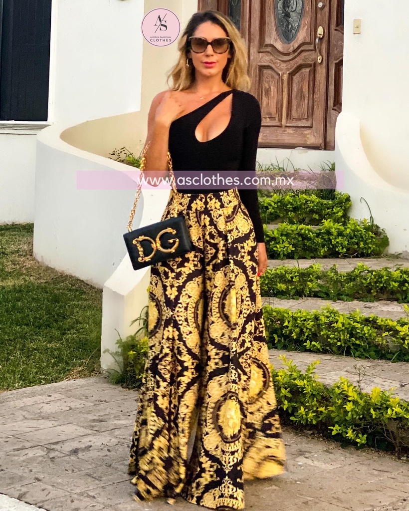 PANTIBLUSA UNA MANGA ESCOTE CRUZADO