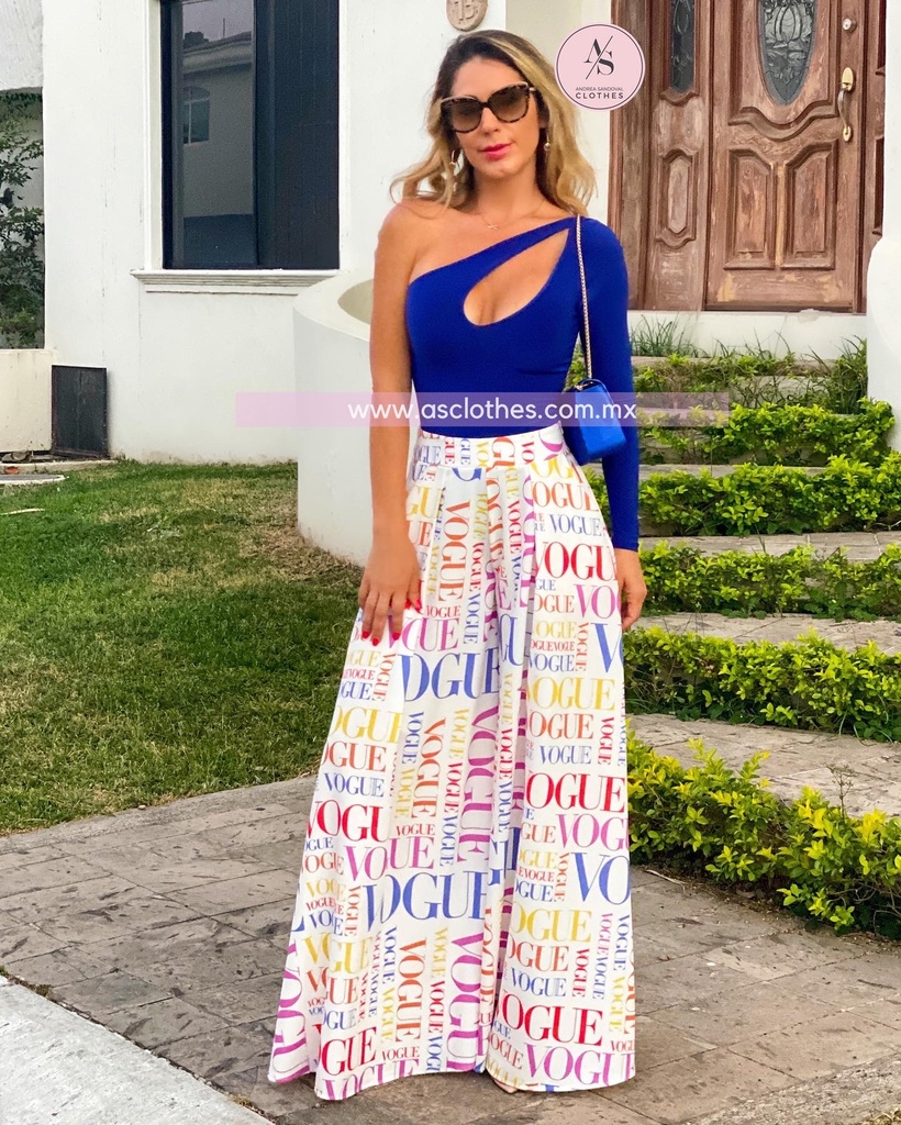 PANTIBLUSA UNA MANGA ESCOTE CRUZADO