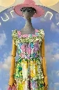 MAXI DRESS OLANES PRINT FLORAL 