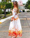MAXI DRESS SATINADO