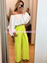 BLUSA A LOS HOMBROS SATIN