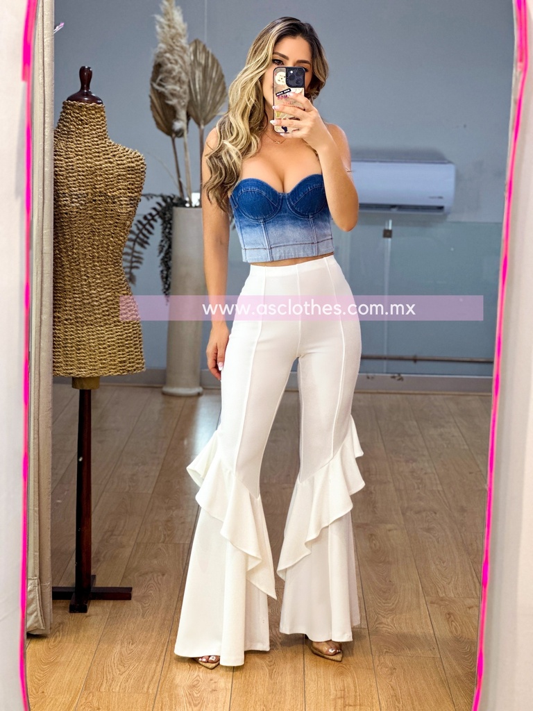 PANTALON RUFFLES