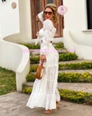 CONJUNTO FALDA TELA ESTILO GUIPUR