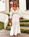 CONJUNTO FALDA TELA ESTILO GUIPUR