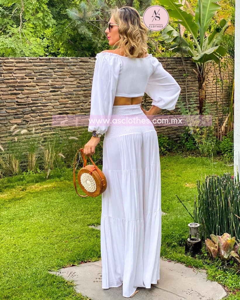 CONJUNTO PATA ELEFANTE TIPO LINO