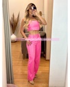 TRAJE LENTEJUELA TRANSPARENTE