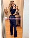 TRAJE SACO PANTALON CON PIEDRAS 