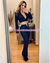TRAJE SACO PANTALON CON PIEDRAS 