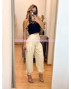 PANTALON CORTE BOMBACHO Y PINZAS