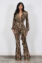 PALAZZO ANIMAL PRINT MANGA LARGA