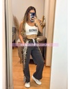 PANTALON COMBINADO ANIMAL PRINT
