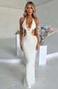 MAXIDRESS ENCAJE OPEN WAIST