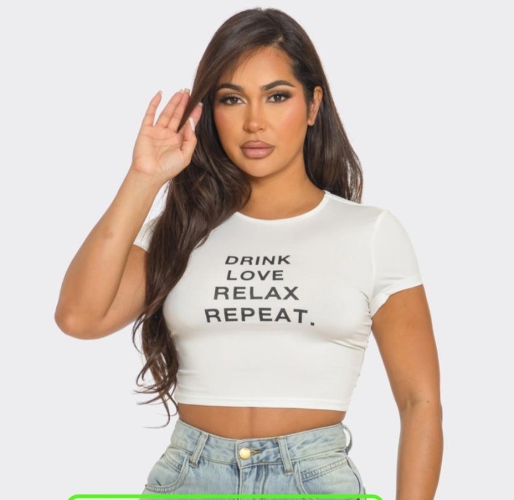BLUSA CROP RELAX