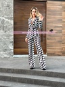 TRAJE CIRCULOS CON CINTO
