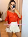 MINI SHORT/FALDA TIPO PIEL