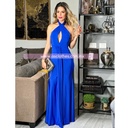 MAXI DRESS ESCOTE CRUZADO AL FRENTE