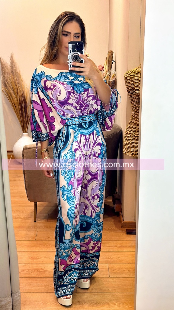 SET DE PANTALON Y BLUSA PRINT