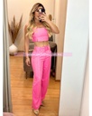 TRAJE LENTEJUELA TRANSPARENTE