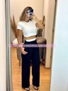 BLUSA CROP CON PERLAS