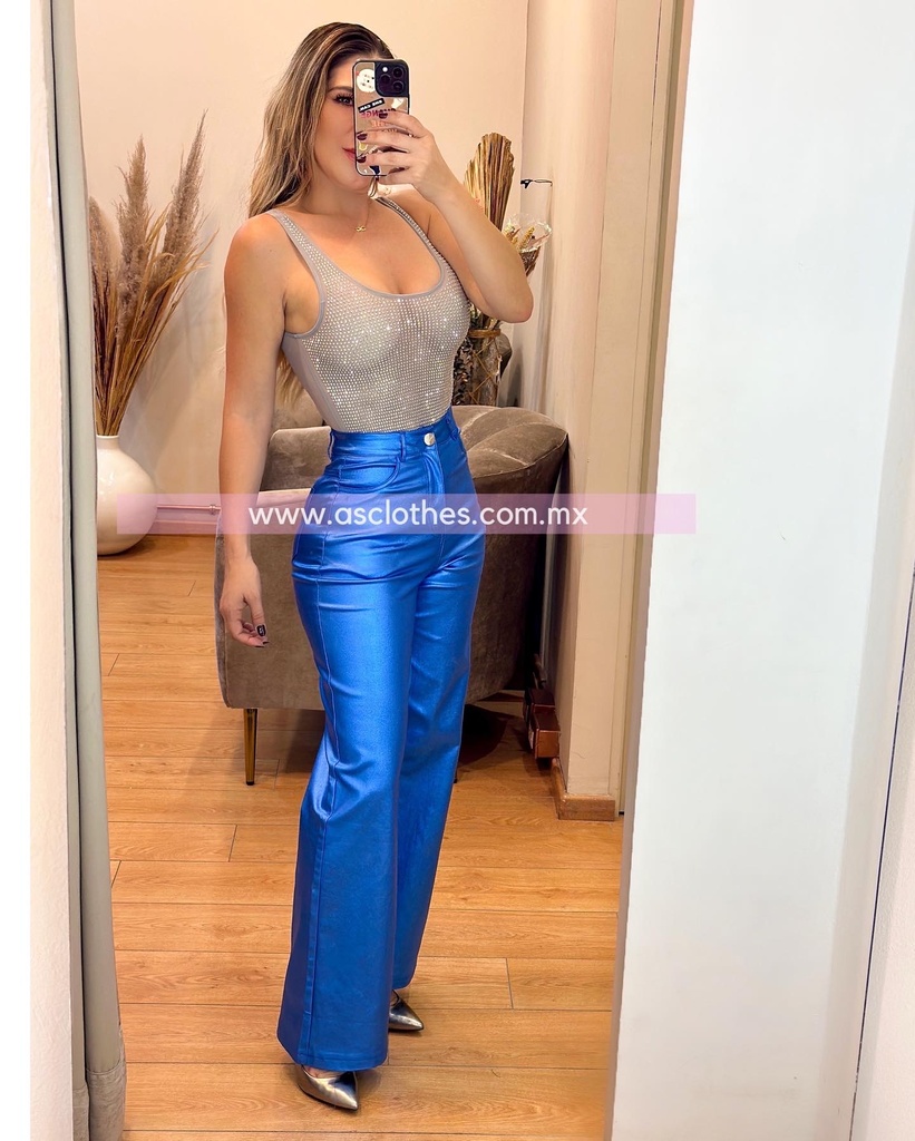 PANTIBLUSA CON PIEDRAS BRILLOS 