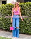 CROP TOP RAYAS HILO