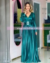 MAXI DRESS TABLONES BRILLO CON CINTO