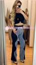 PANTALON MEZCLILLA  COMBINADO 