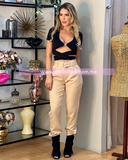 PANTALON CON CINTO