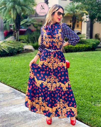 CONJUNTO FALDA LARGA