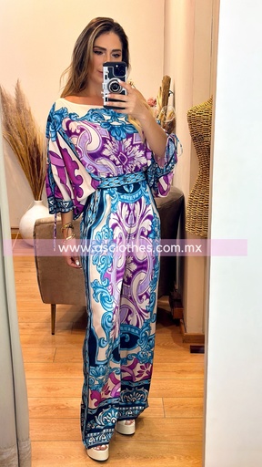 SET DE PANTALON Y BLUSA PRINT