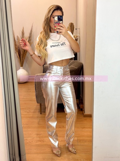 BLUSA CROP CON CADENA 