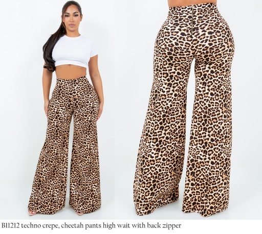 PANTALON ALTO CINTURA ANIMAL P
