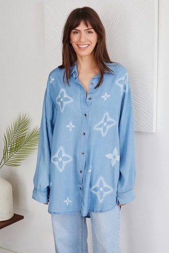 CAMISA DENIM LV