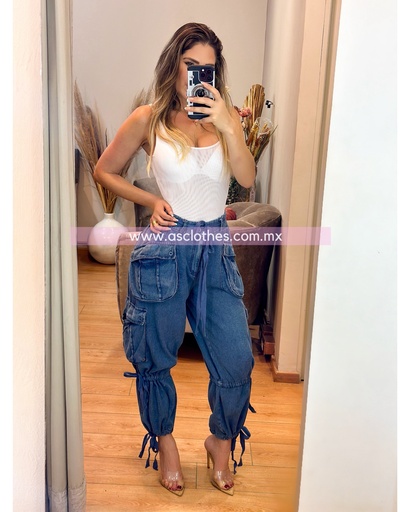 PANTALON CARGO AJUSTABLE