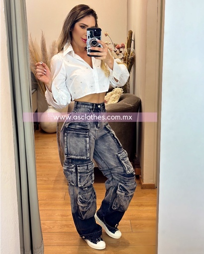 PANTALON CARGO DEGRADADO