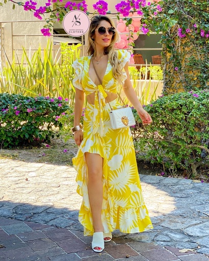 SET FALDA FLORES CON ENCAJE