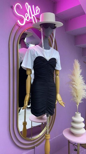 VESTIDO CON PLAYERA