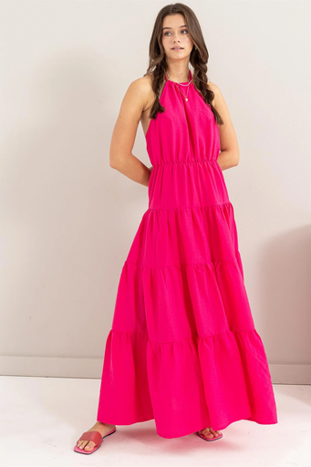 MAXIDRESS CON CUELLO