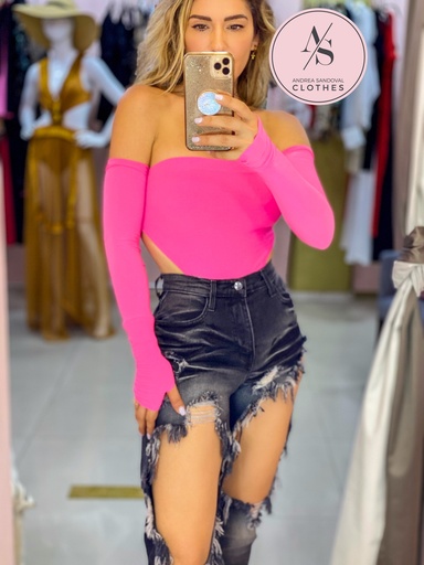 PANTIBLUSA A LOS HOMBROS TIRO ALTO