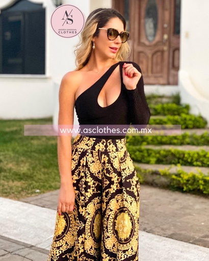 PANTIBLUSA UNA MANGA ESCOTE CRUZADO