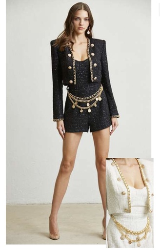ROMPER CON SACO Y CADENAS