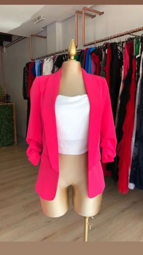 BLAZER MANGA TRES CUARTOS 